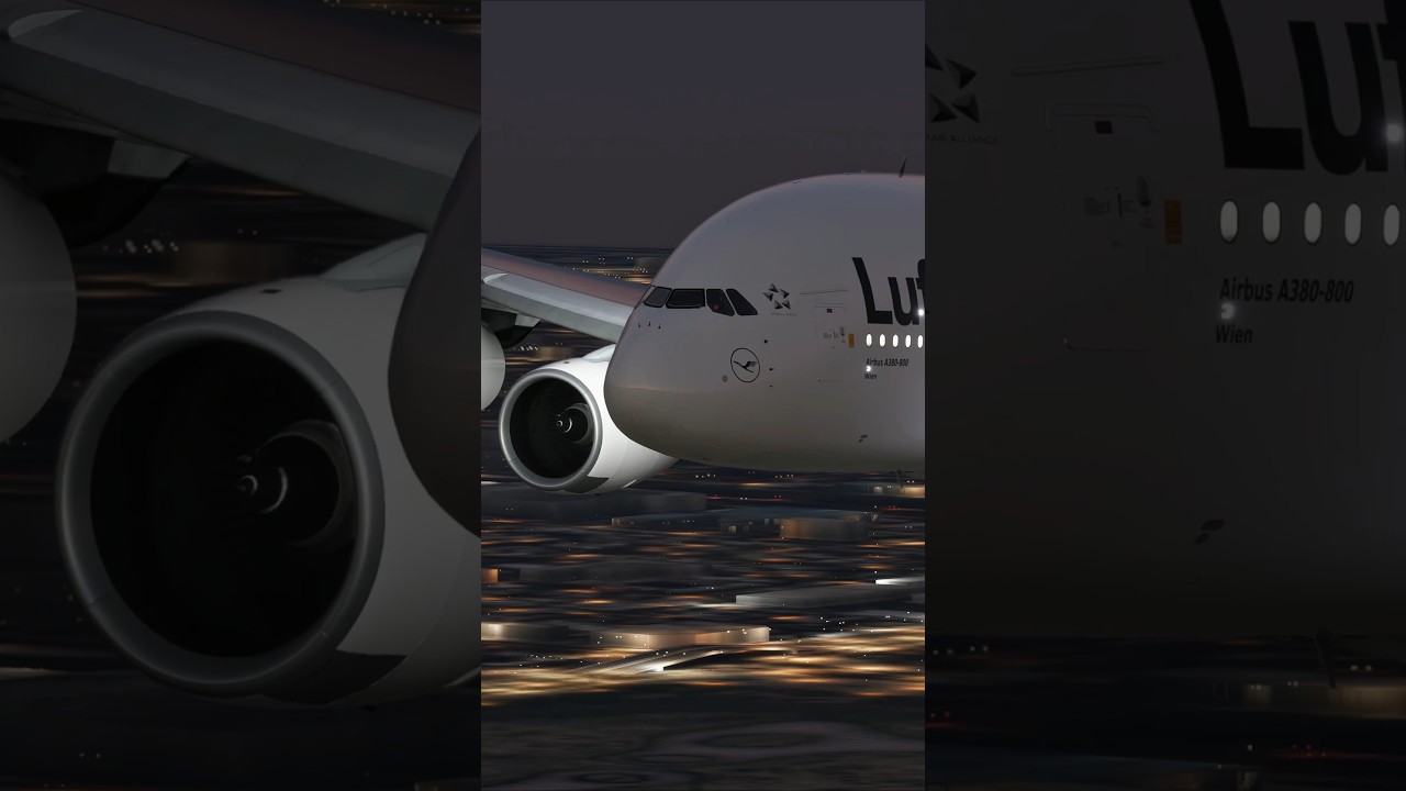 AirbusA380 Lufthansa#aviation #airbusa380 #airplane #lufthansa #flight #dubai