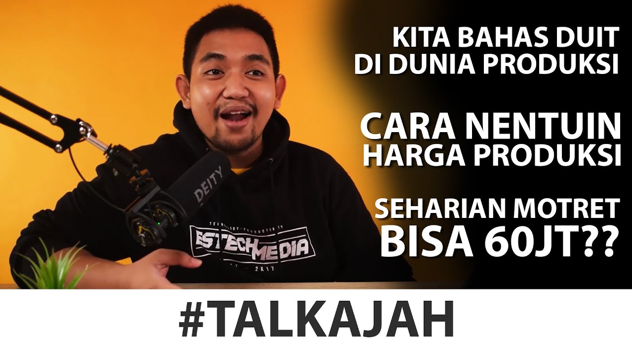 Nentuin Harga Fotografi dan Videografi, Harga Temen Itu Wajar? Ft Edgar Ong #TalkAjah