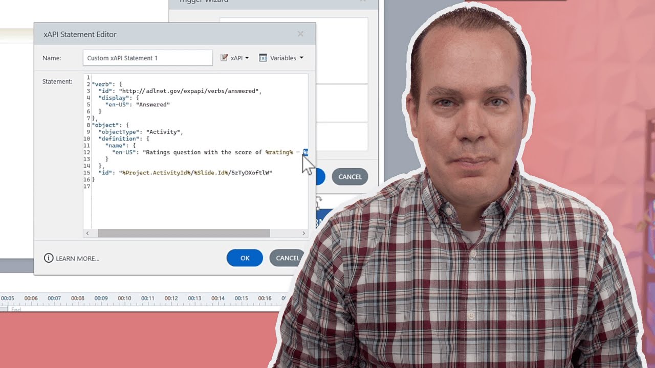 Как добавлять переменные в операторы xAPI [в Storyline]