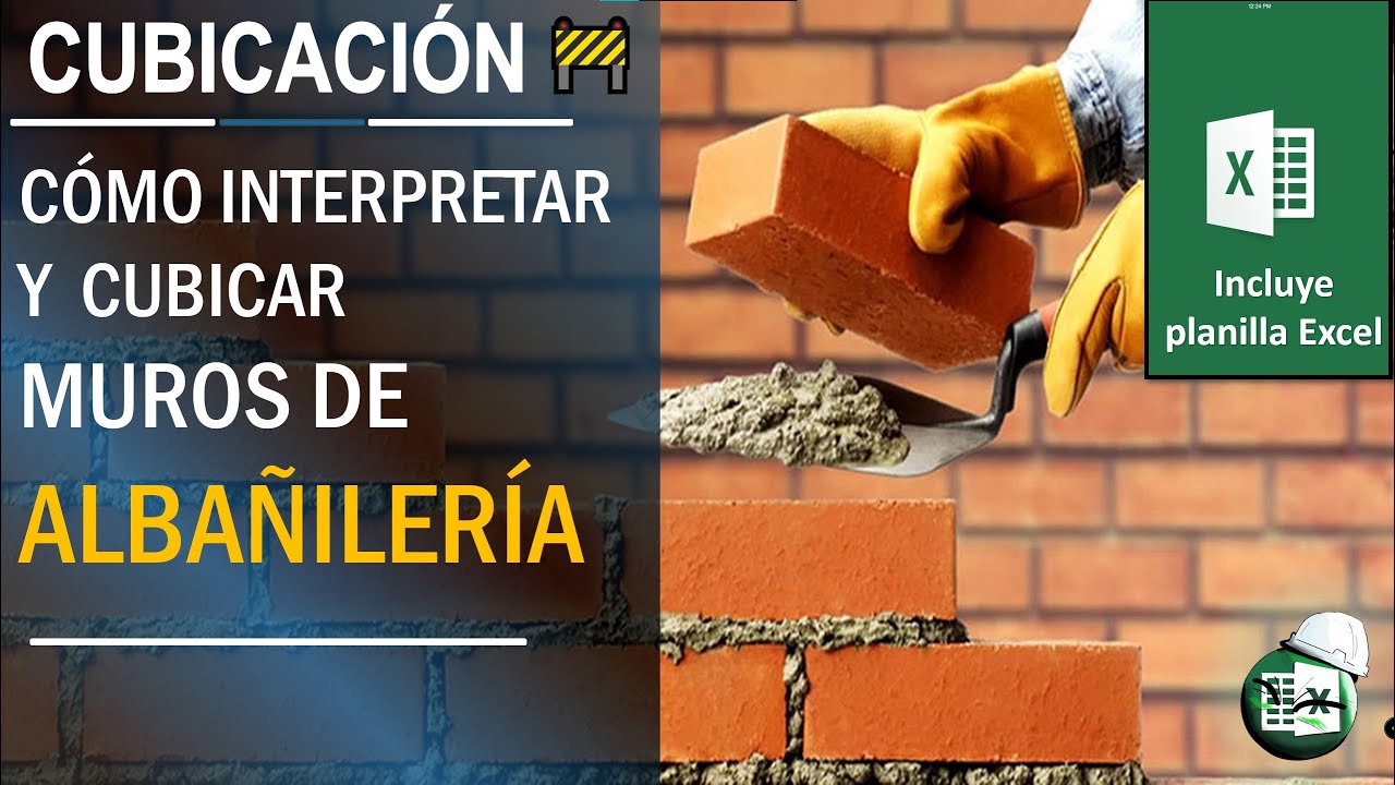 🚧CUBICACIÓN para MUROS de ALBAÑILERÍA