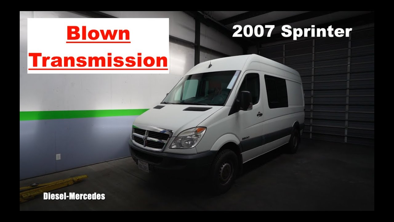 2007 Sprinter 2500 with blown transmission