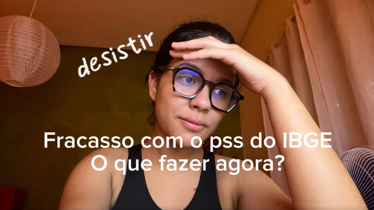 FRUSTRAÇÃO PÓS-PSS DO IBGe| O que vou fazer agora? Como vai ser o meu 2026?