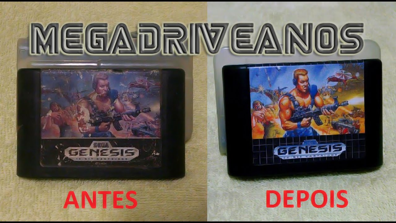 Reparo de Cartucho de Mega Drive (MERCS)