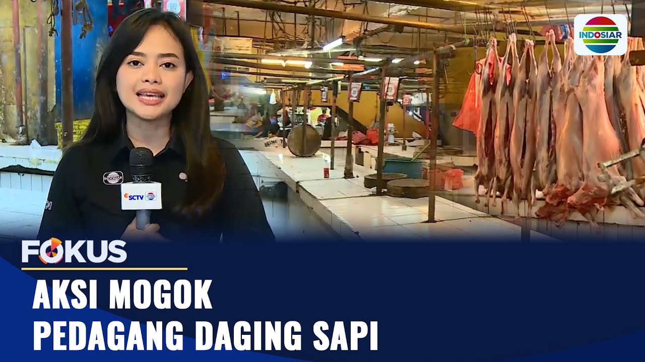 Aksi Mogok Pedagang Daging Sapi | Fokus