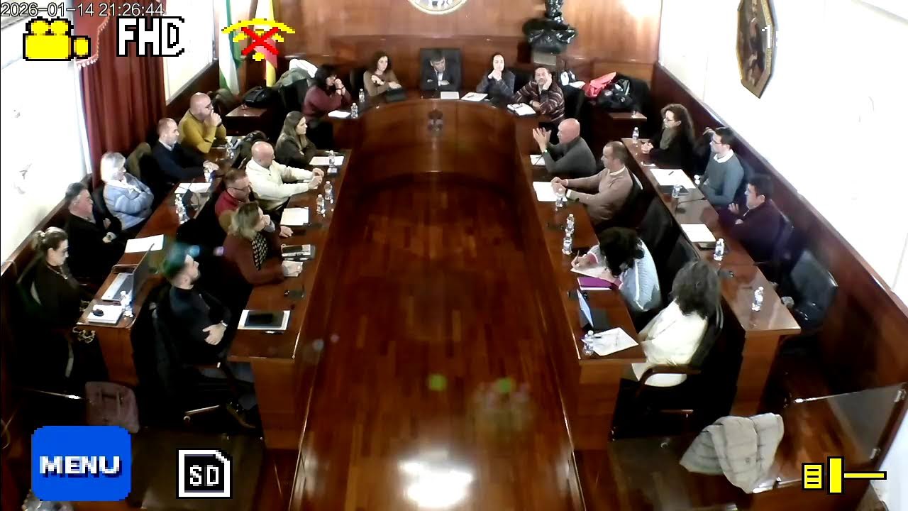 Pleno ordinario del 14 de enero de 2026
