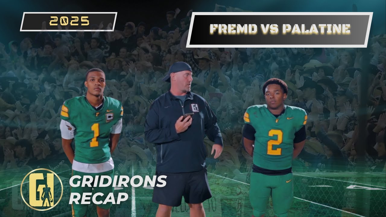 Fremd Vs Palatine Football 2025 || Battle Of The Tracks ||