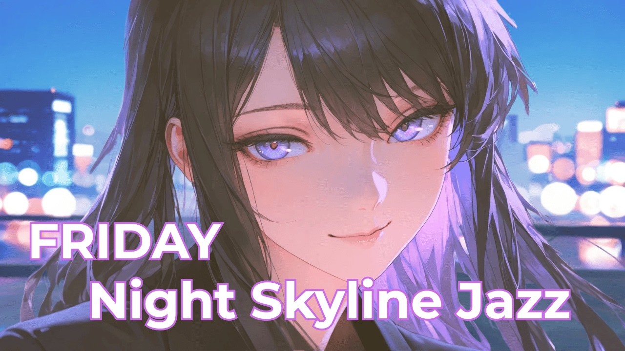 [Friday Night Jazz] Skyline Piano Lounge 🌃 夜景とピアノのスムースジャズ (1時間)