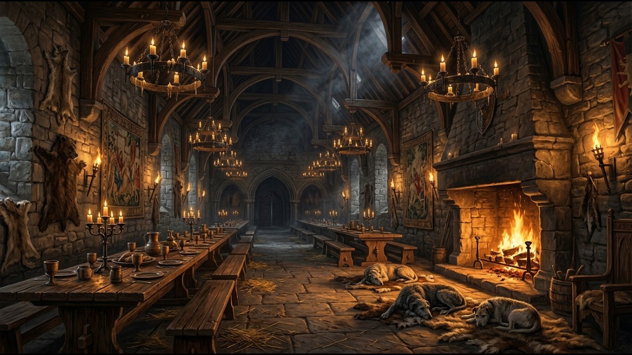 Medieval Europe: Kitchens, Bedrooms, and Halls in the 1000s
