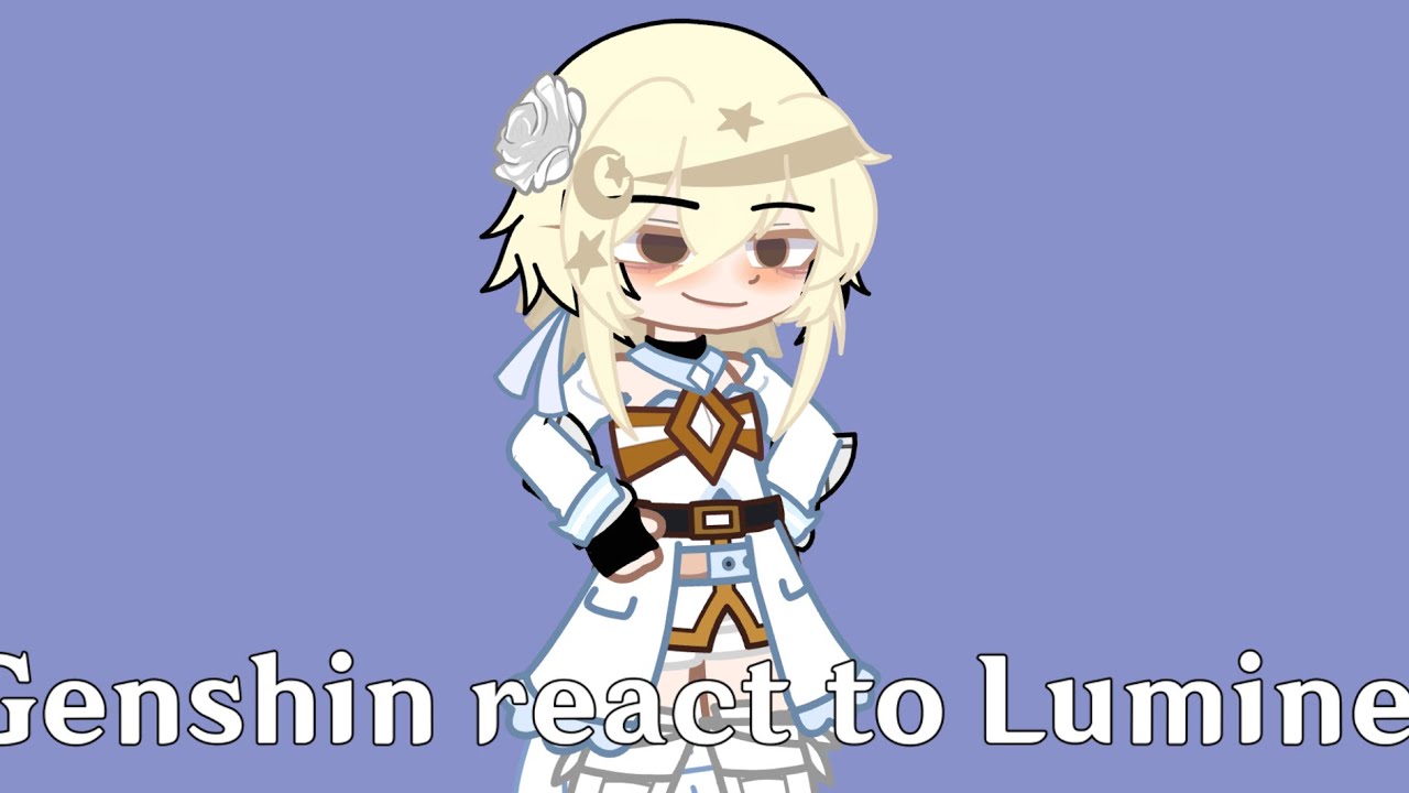 Genshin impact react to Lumine | 300 SUB special | Lumine harem | F! MC