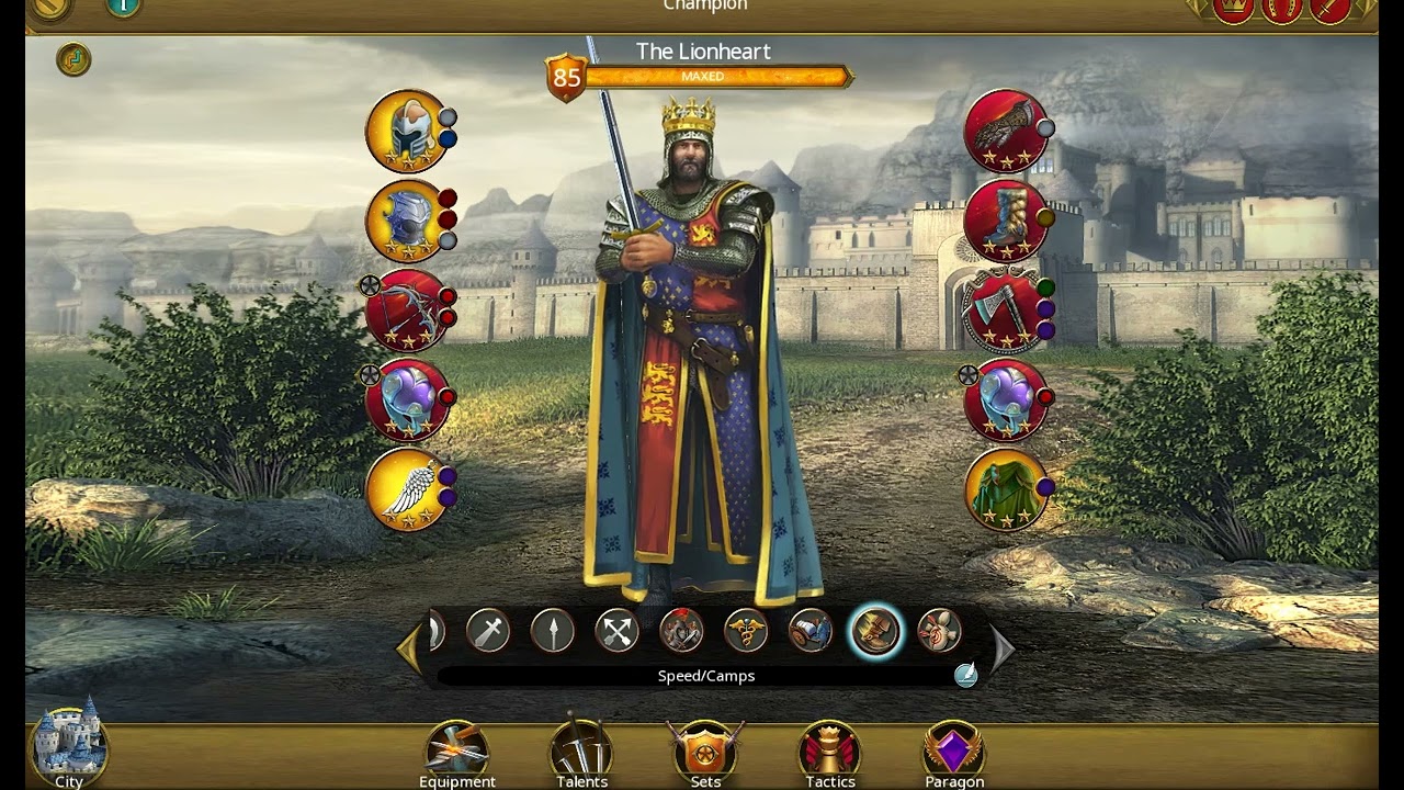 March of Empires - Champion Classes