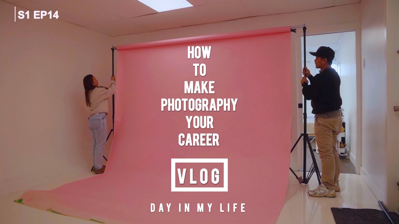 HOW TO MAKE PHOTOGRAPHY Your CAREER | Day in my life, studio , living city, toronto life,