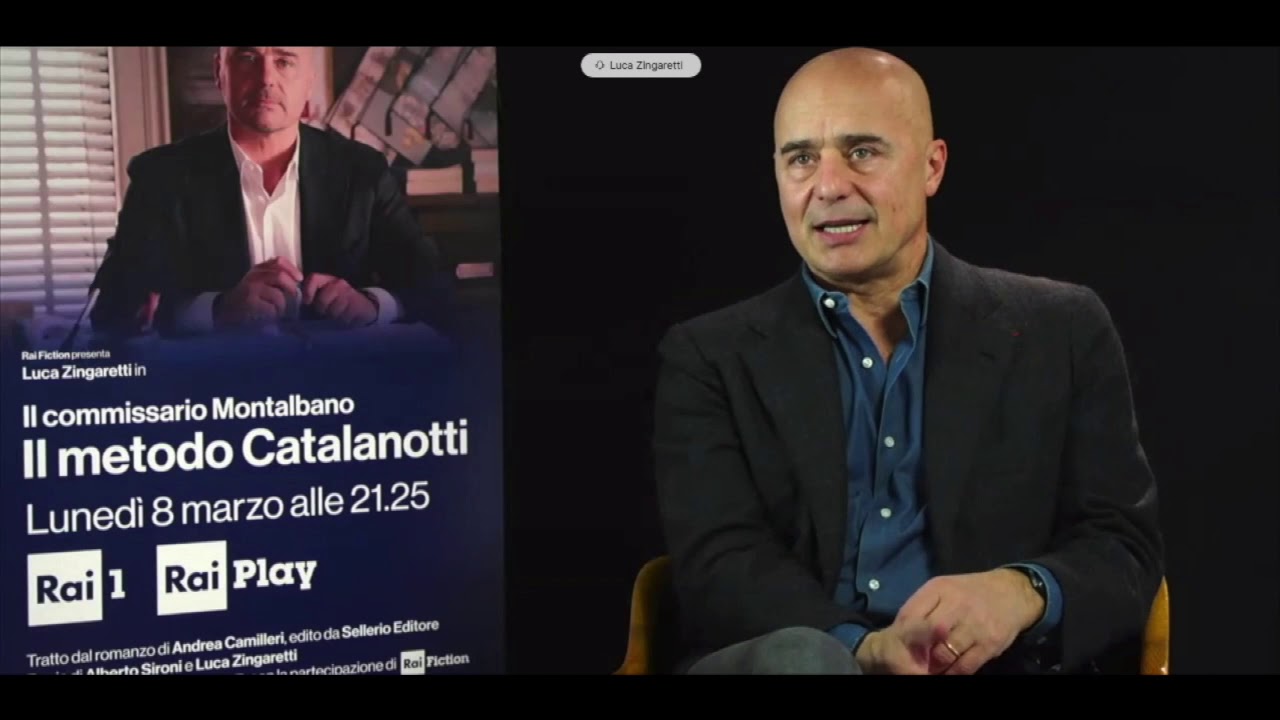 Il Commissario Montalbano - Il Metodot Catanalotti, intervista Luca Zingaretti