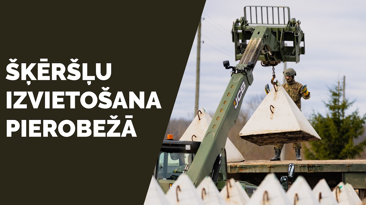 Austrumu pierobežā atsavināto nekustamo īpašumu teritorijās sāk izvietot pretmobilitātes šķēršļus