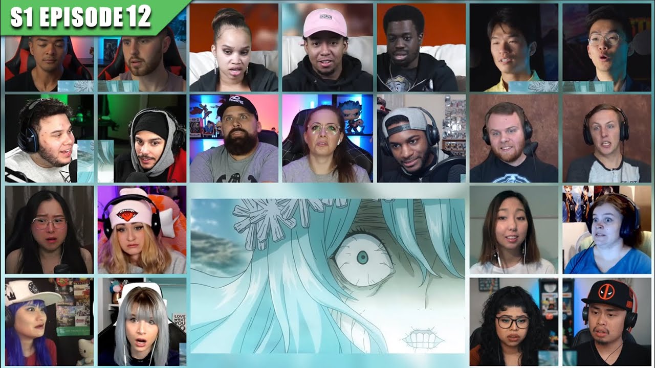 [Full Episode] Dr. Stone Season 1 Episode 12 Reaction Mashup | ドクターストーン