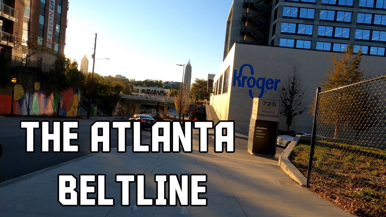 Bike Riding on the Atlanta BeltLine 4K