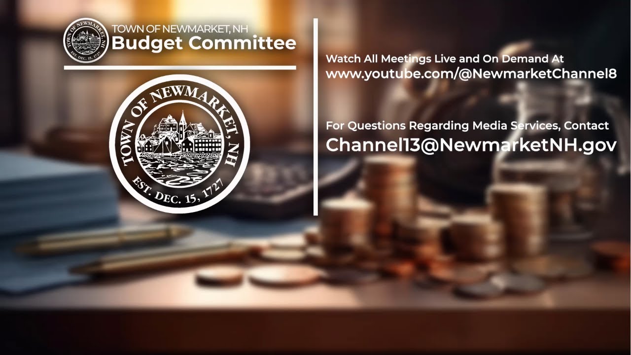 Newmarket Budget Committee Meeting - 8 December 2025