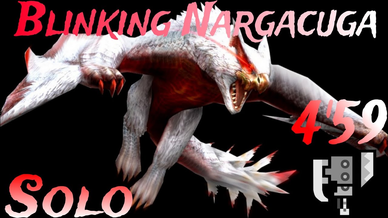 MHFZ - Blinking Nargacuga True Slay Switch Axe F Solo 4'59