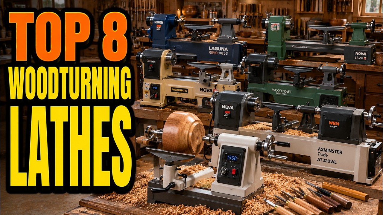 Top 8 Woodturning Lathes &ndash; Precision Tools for Makers
