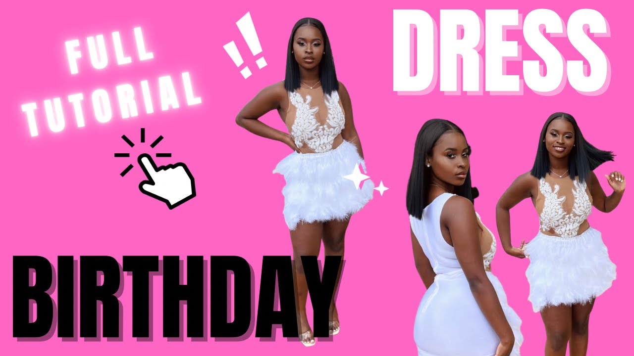 How to make your own birthday dress | Almost ruined dress with E600 Glue 😱