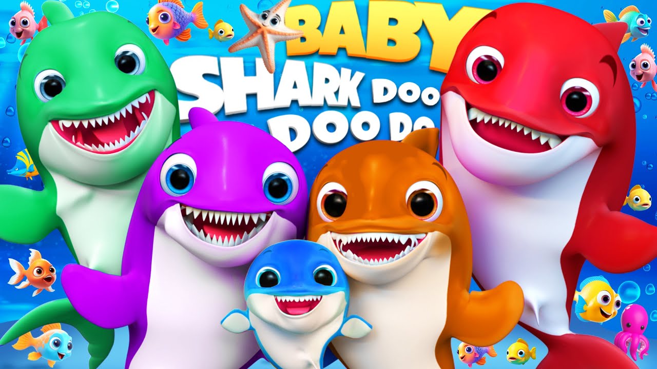 🔴 Baby Shark's Alphabet Journey 🅰️🦈, Wheels on The Bus Song, #babyshark #nurseryrhymes