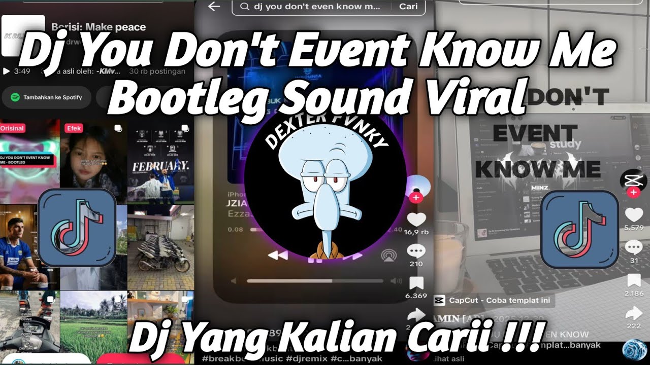 DJ YOU DON'T EVENT KNOW ME - BOOTLEG (imamsidik) SOUND VIRAL FYP TIKTOK TREND 2026!!