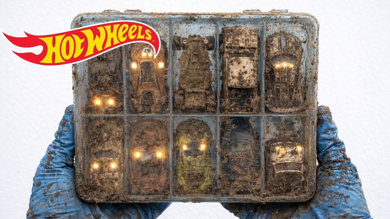 The surreal Cleaning Process of a Hot Wheels After an Extreme Off-Road Adventure
