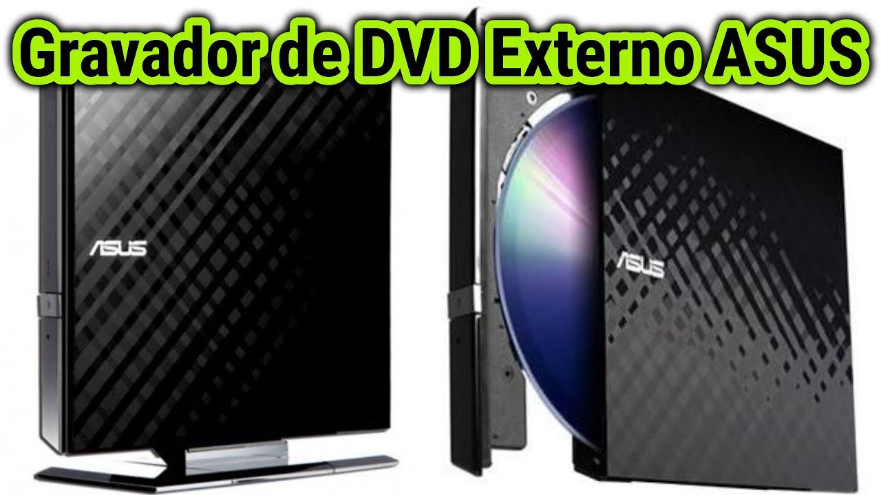 Gravador de CD & DVD EXTERNO ASUS 💿📀