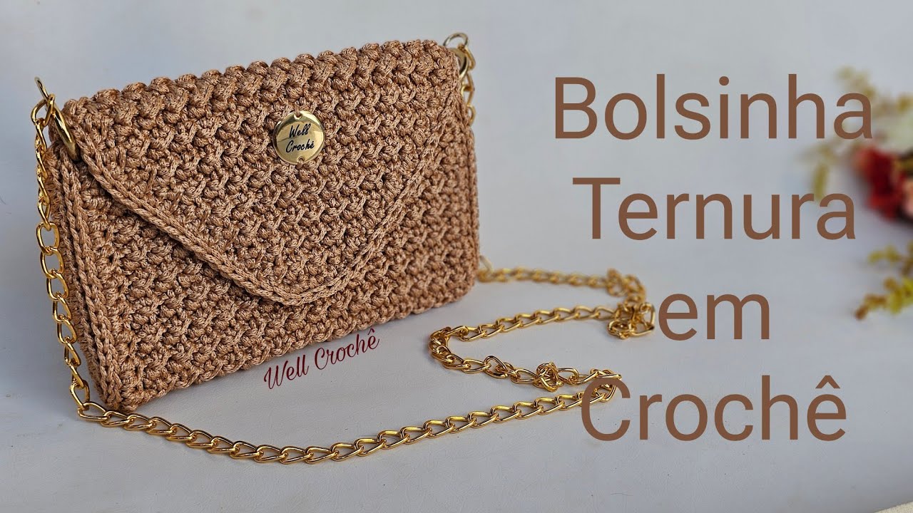 Bolsinha Ternura em Crochê