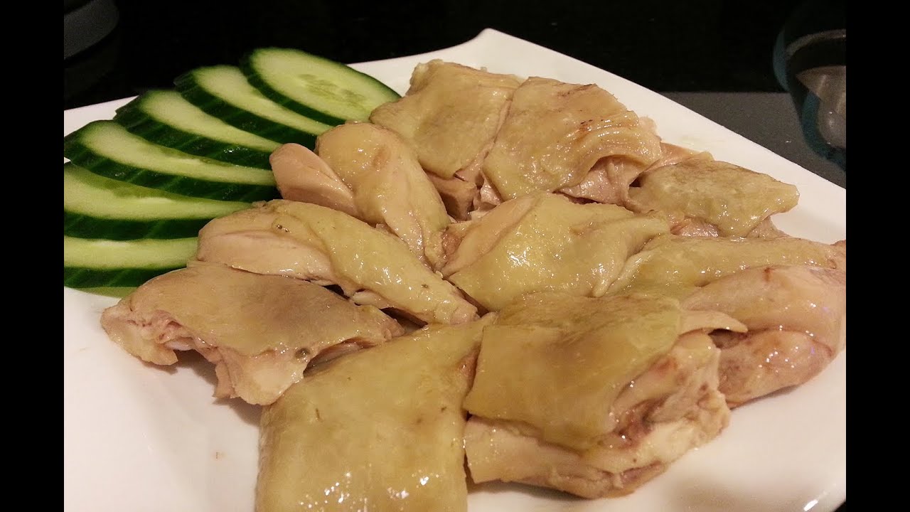 How to Make Hainanese Chicken Rice 海南雞飯 ( with rice cooker )