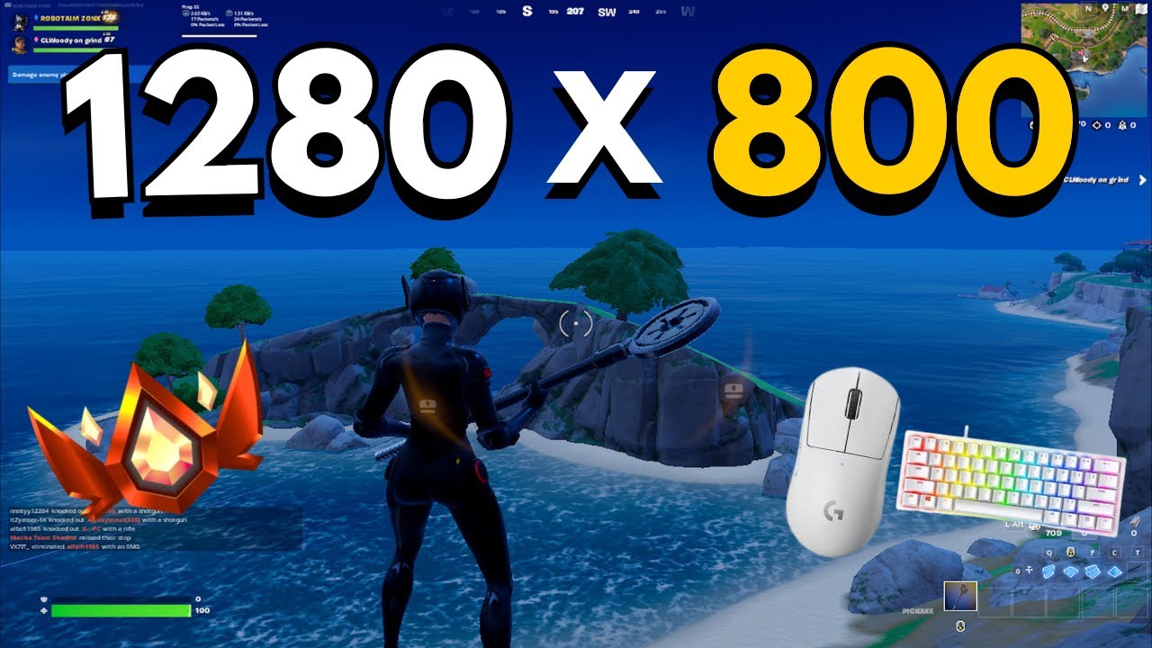 1280x800 (165 HZ) *HUGE* FPS Boost in *CHAMPION* Ranked Battle Royale