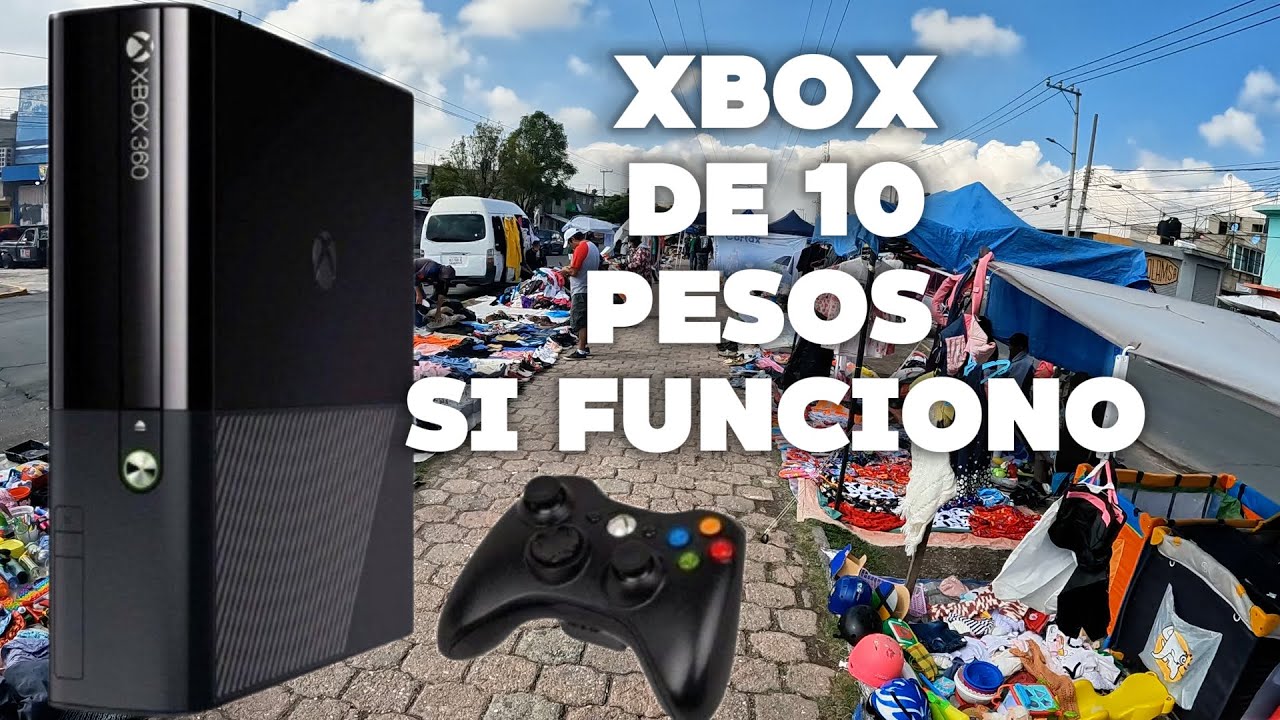 CHACHAREANDO EN EL TIANGUIS  - ACOMPLETE MI XBOX DE 10 PESOS