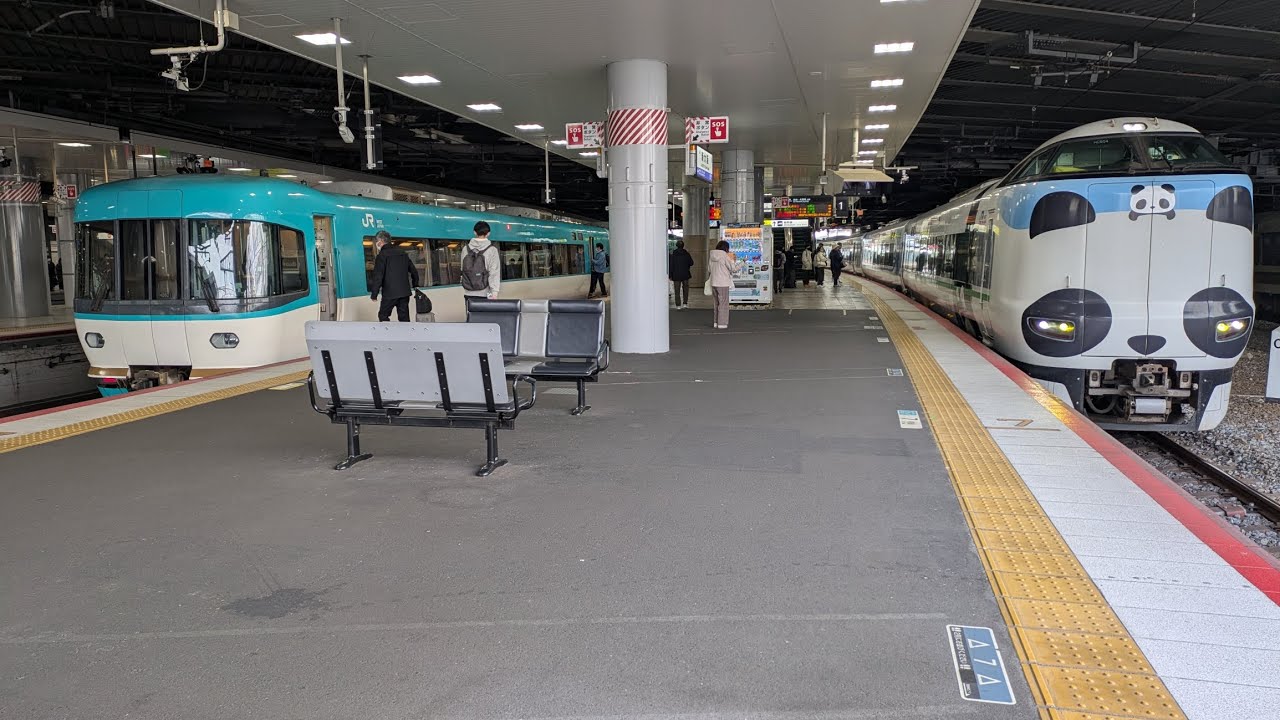 新大阪で特急くろしおを撮影してみた！