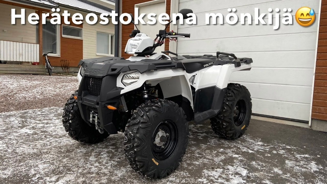 Käytetty mönkijä heräteostoksena! | Polaris Sportsman 570