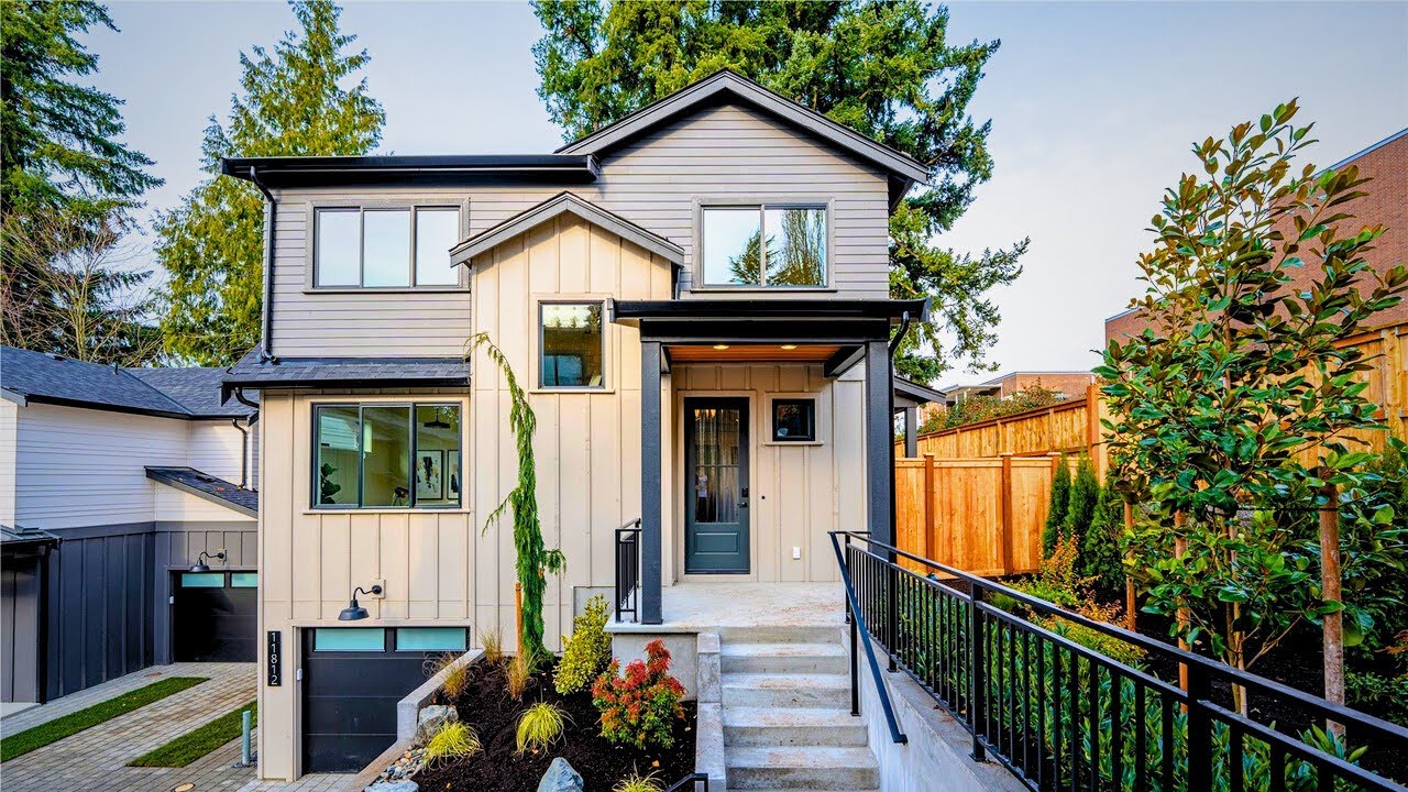TOUR A $1,600,000 Boutique Style LUXURY HOME | Kirkland Washington Real Estate