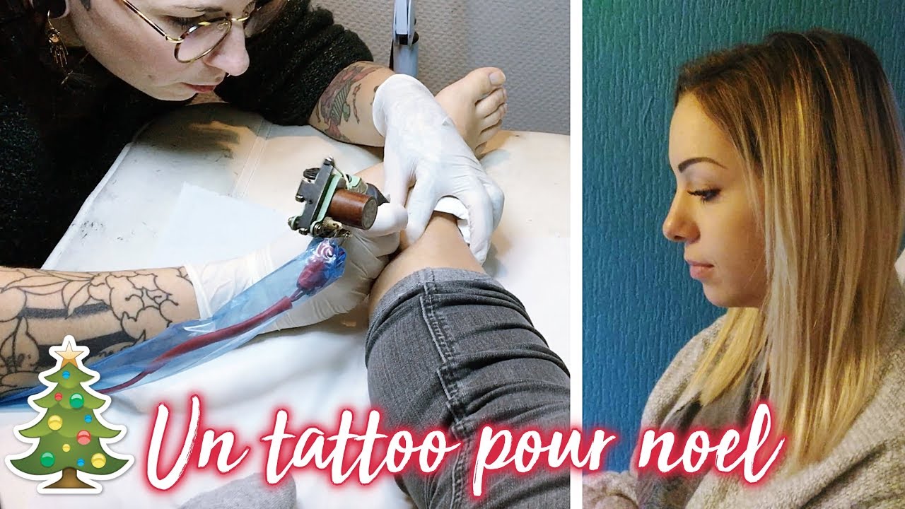 CHRISTMAS VLOG - Nouveau Tatouage + No&euml;l en famille !