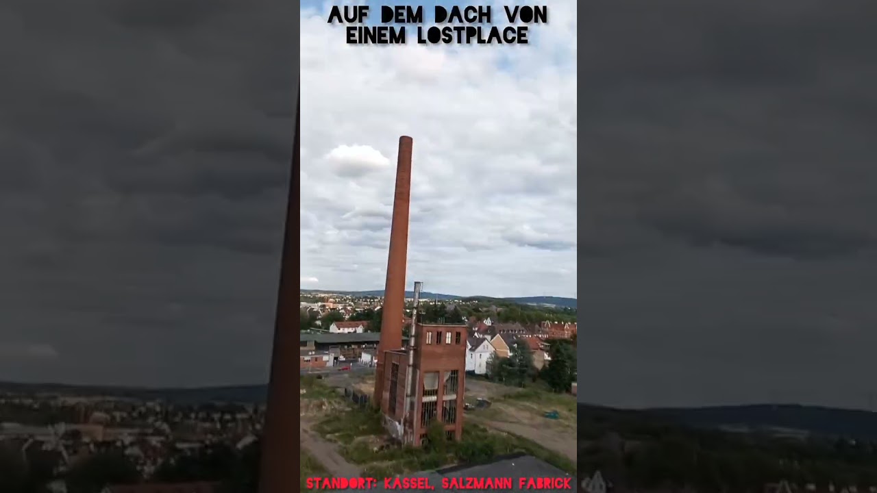 Auf dem dach von der Salzmann Fabrik #lostplace