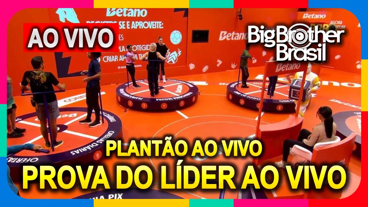 BBB 26: Prova do Líder de Resistência AO VIVO AGORA - Big Brother Brasil - 12/02/2026 #BBB26 AO VIVO