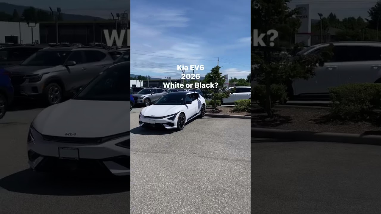 Kia EV6#2026#Black or White#West Coast Kia