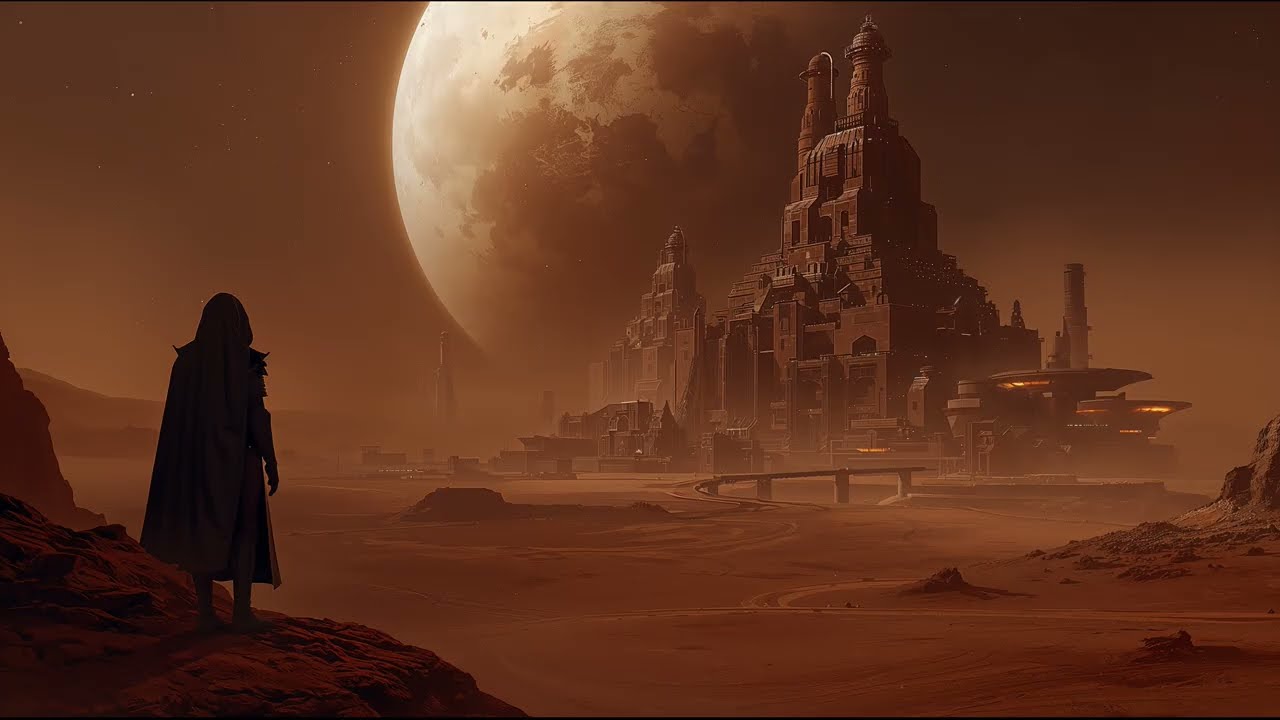 Dune Inspired AI Generated Ambient music - deep focus and relaxing