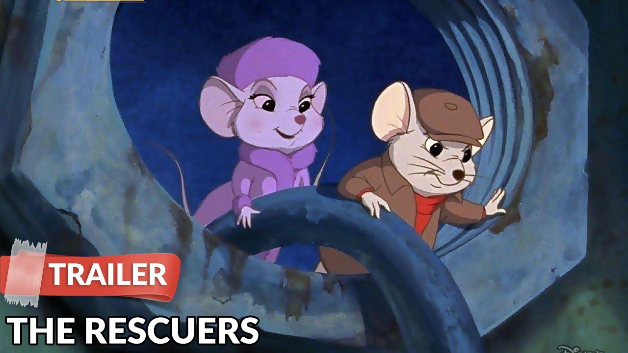 The Rescuers (1977) Trailer | Disney | Bob Newhart | Eva Gabor