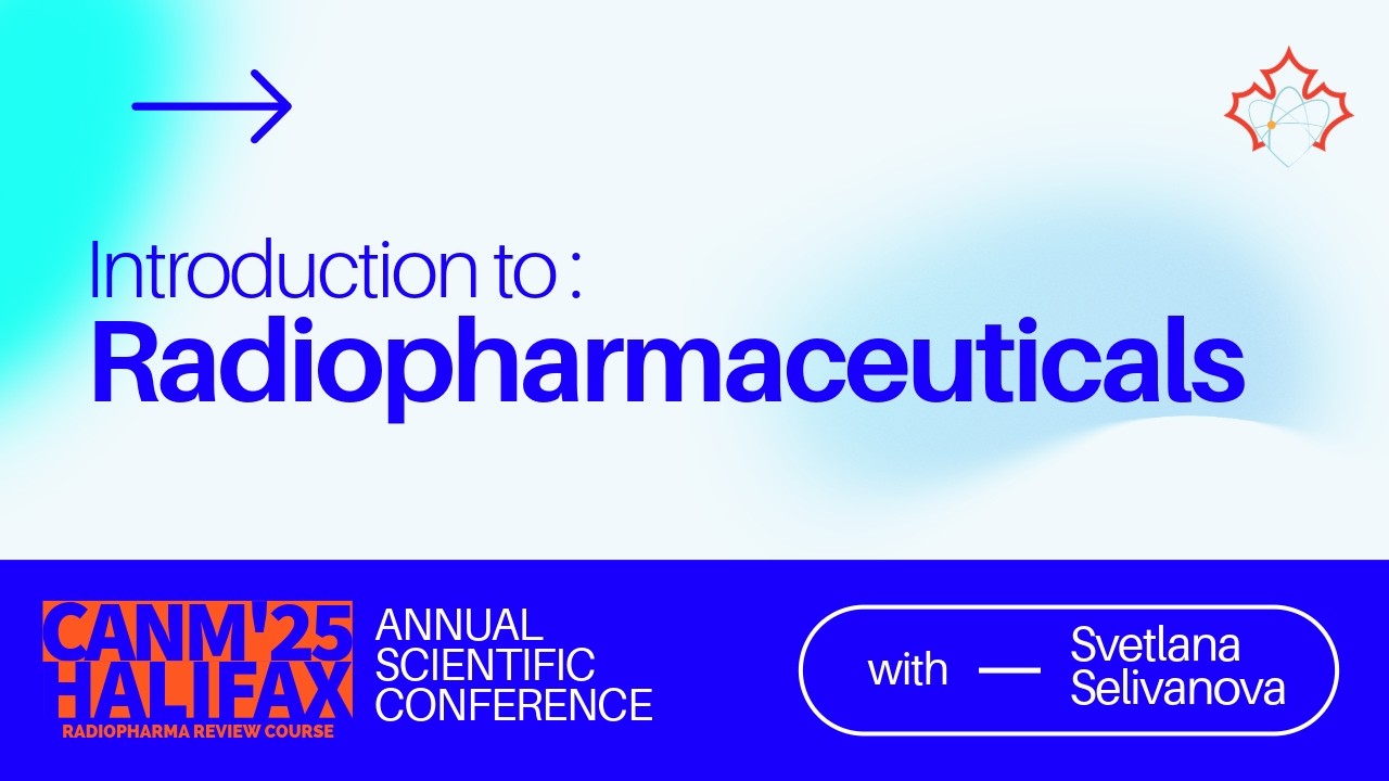 Introduction to radiopharmaceuticals