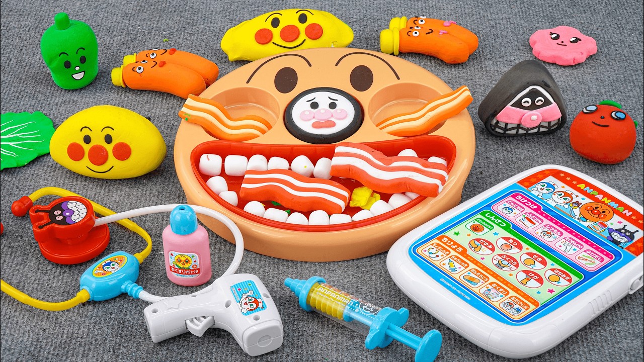 96 Minutes Satisfying with Unboxing Anpanman Assorted Candy ASMR | アンパンマンのおもちゃまとめ大全
