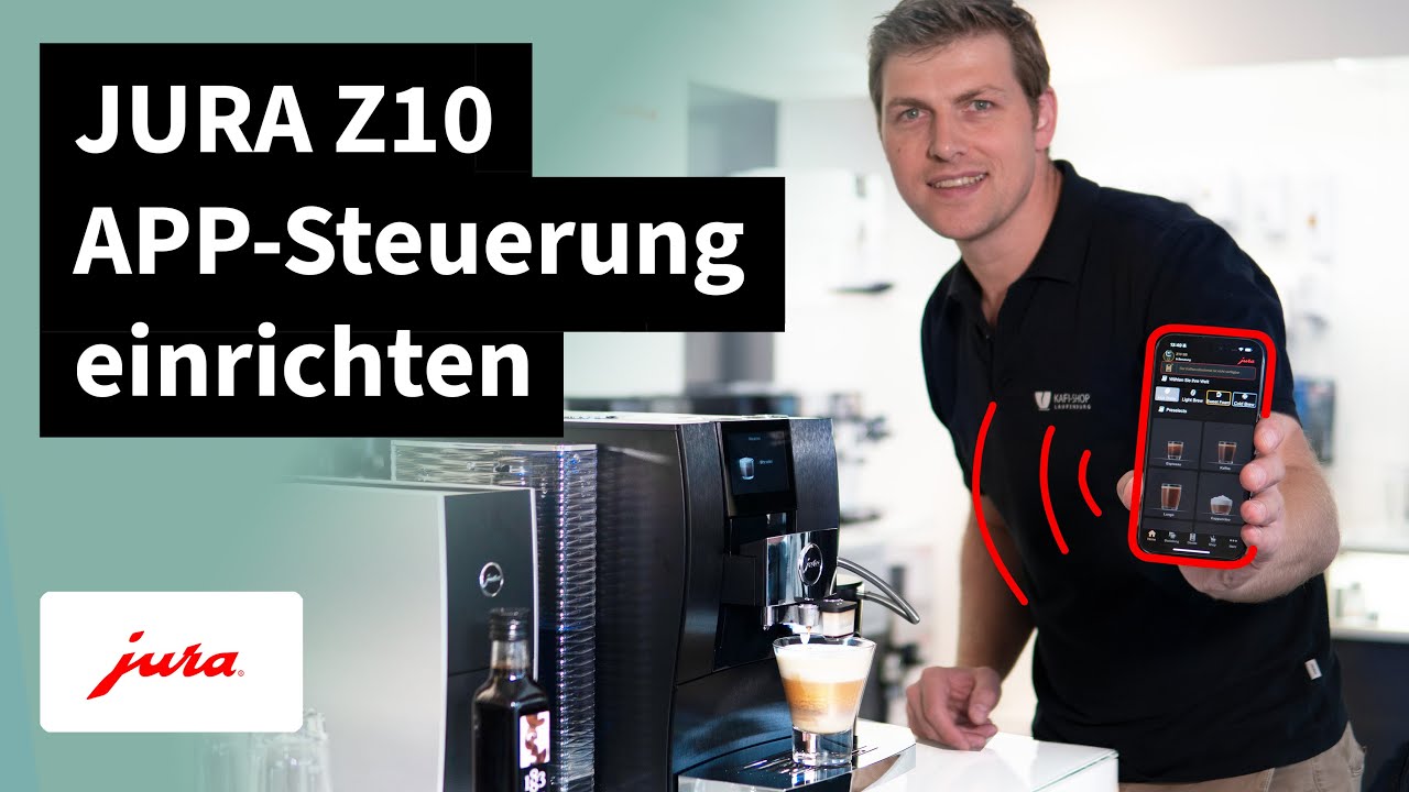 JURA Z10 (SB) 2025 – WLAN verbinden, App einrichten & Coffee Timer nutzen