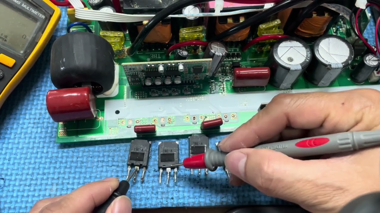 ซ่อมอินเวอร์เตอร์ TBE (เปิดติดร้องอย่างเดียว) เสียไม่มาก