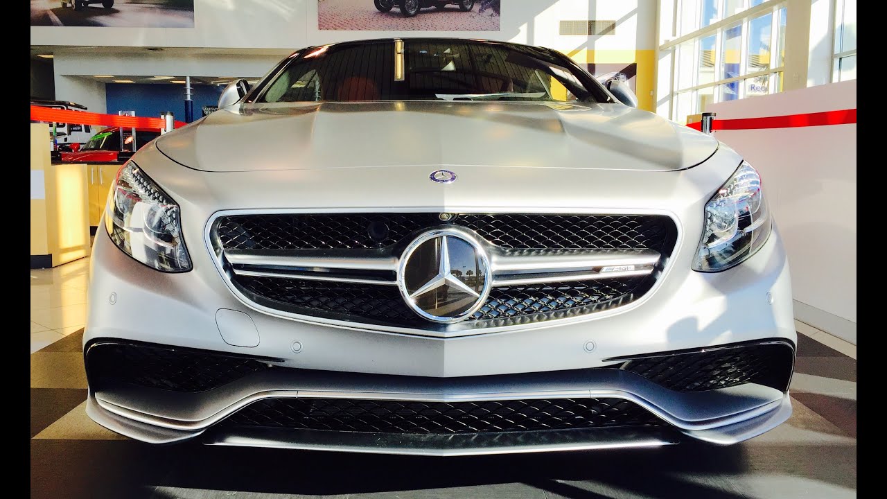 Mercedes-Benz S63 AMG Coupe Edition 1 S-класса 2015/2016 Полный обзор Интерьер Экстерьер