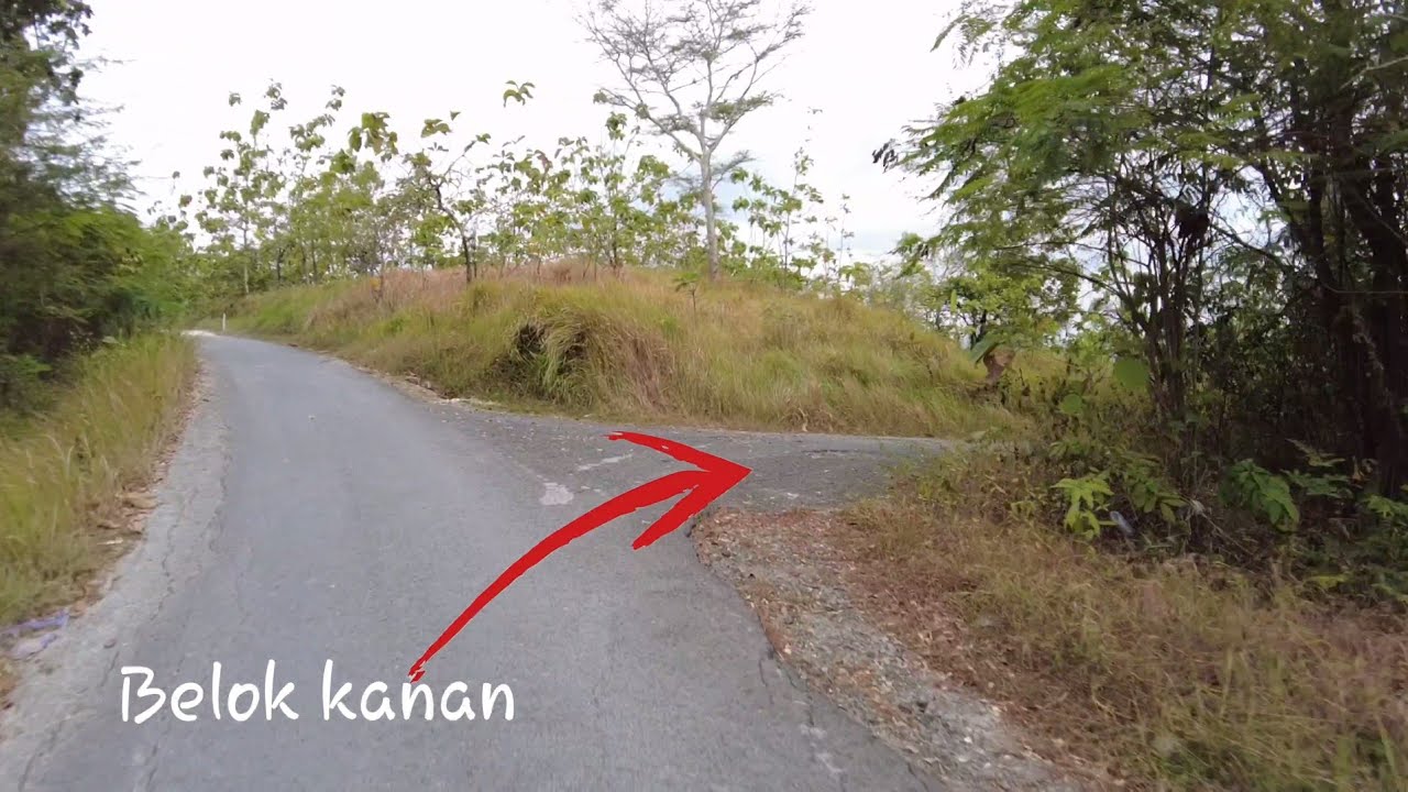 Waduk gongseng Temayang Bojonegoro, Lewat jalur belakang