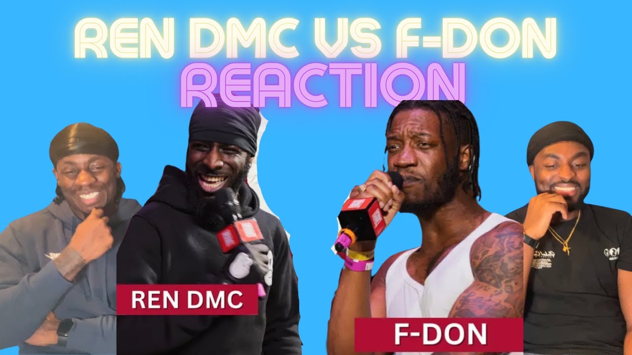 РЕАКЦИЯ REN DMC VS F-DON PENGAME | CUSTOM CULTURE