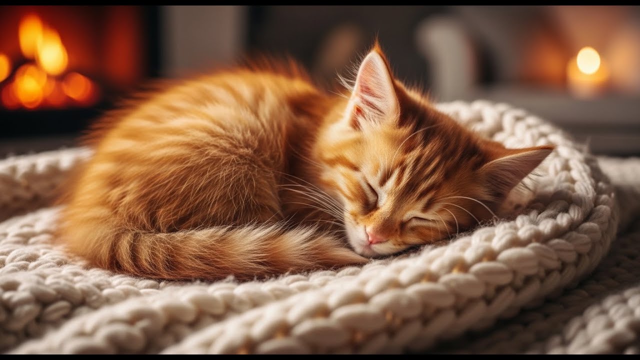 12 Hour Cat Stress Relief Music 🎵 Peaceful Sleep