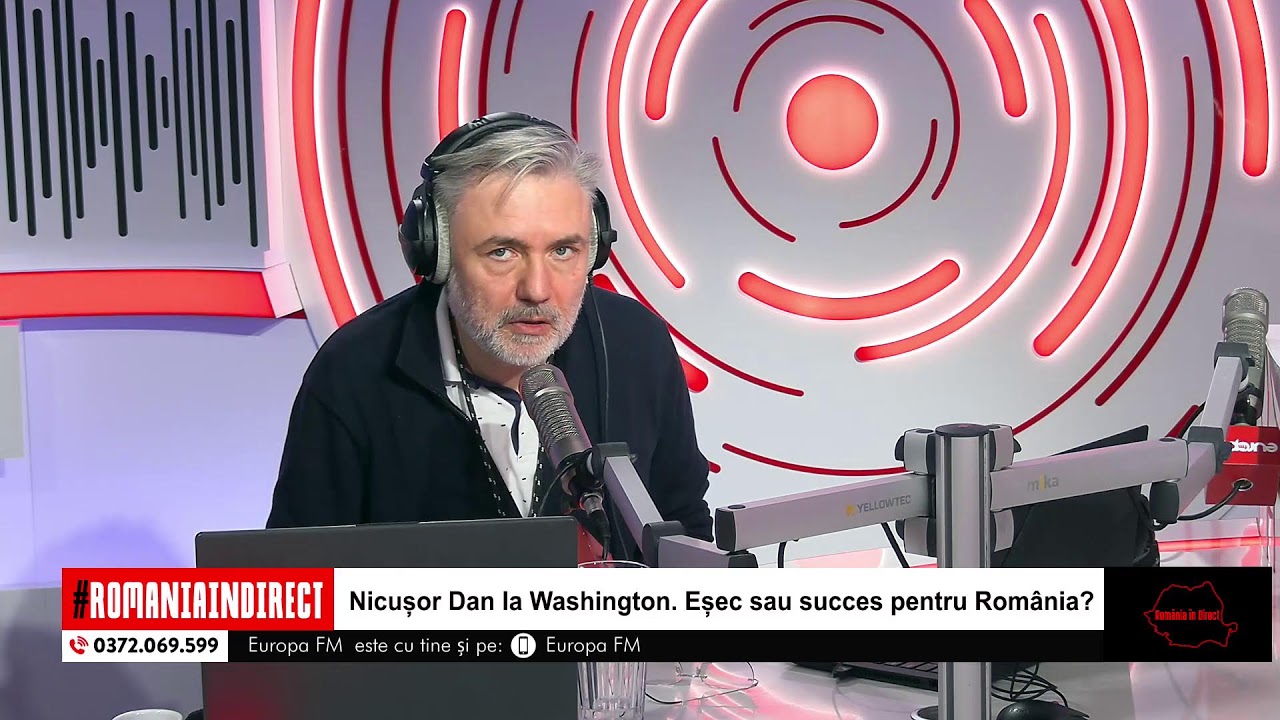 România în Direct: Nicușor Dan la Washington. Eșec sau succes pentru România?