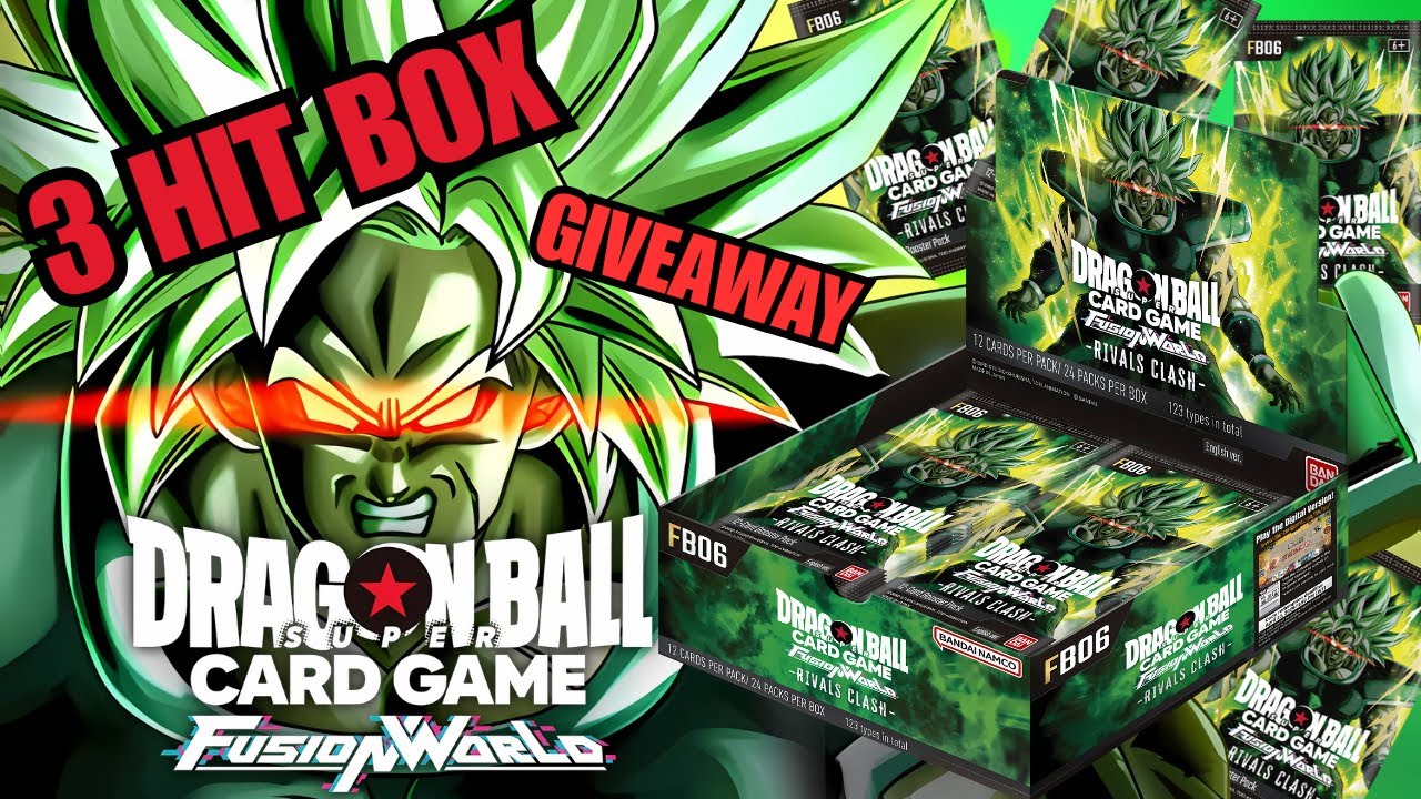 *NEW*OPENING MY FIRST BOX OF FB06 RIVALS CLASH FROM FUSION WORLD-3 HIT BOX